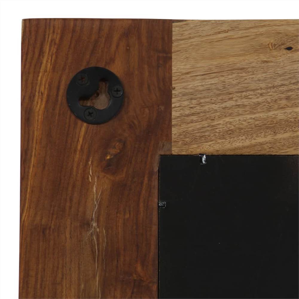Mirror Solid Sheesham Wood 50x80 cm
