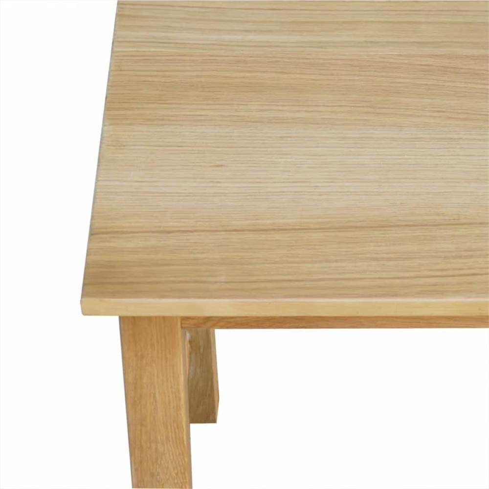 Nesting Tables 3 pcs Solid Oak Wood