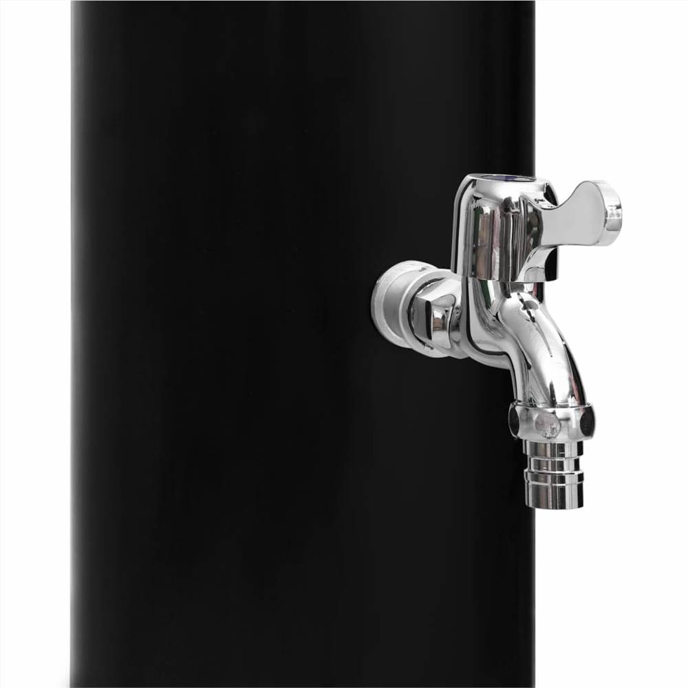 Outdoor Solar Shower with Shower Head and Faucet 35 L