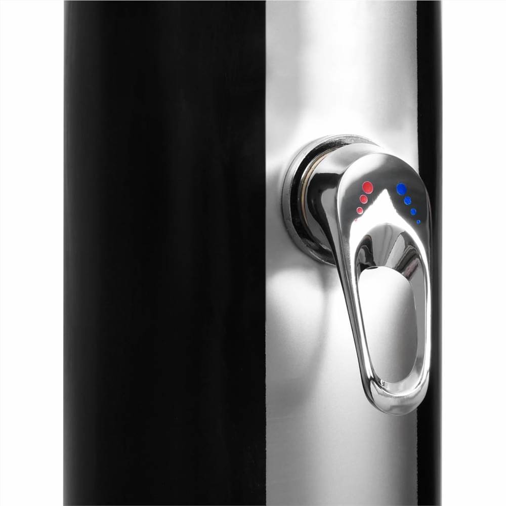 Outdoor Solar Shower with Shower Head and Faucet 35 L