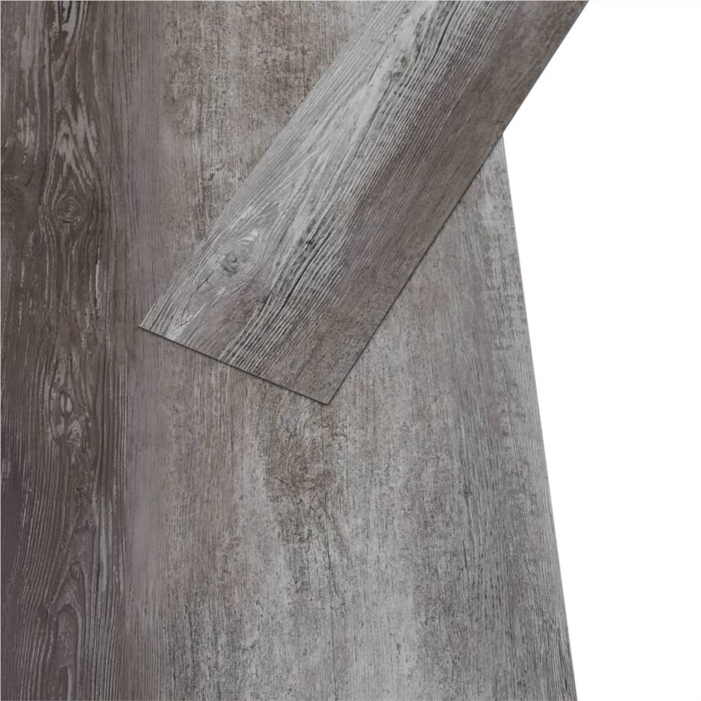 PVC Flooring Planks 4.46 m² 3 mm Striped Wood