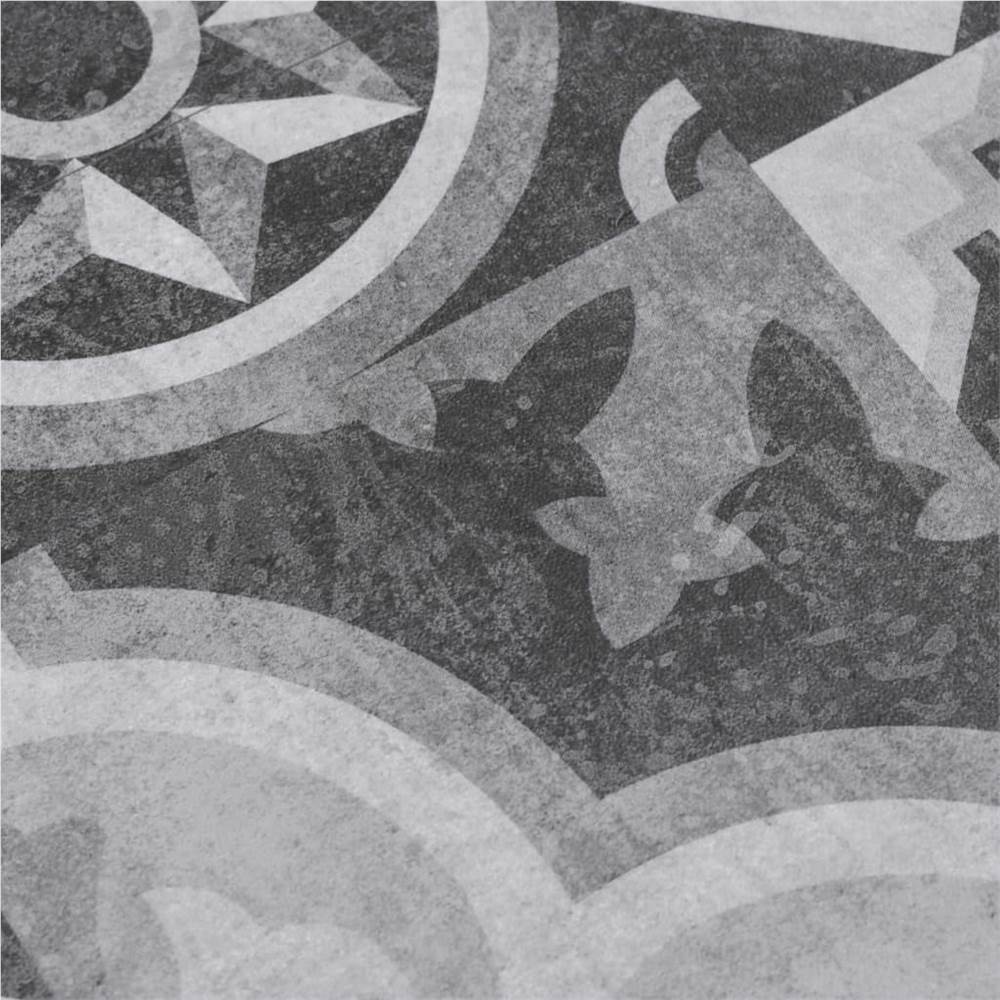 PVC Flooring Planks 5.26 m² 2 mm Grey Pattern