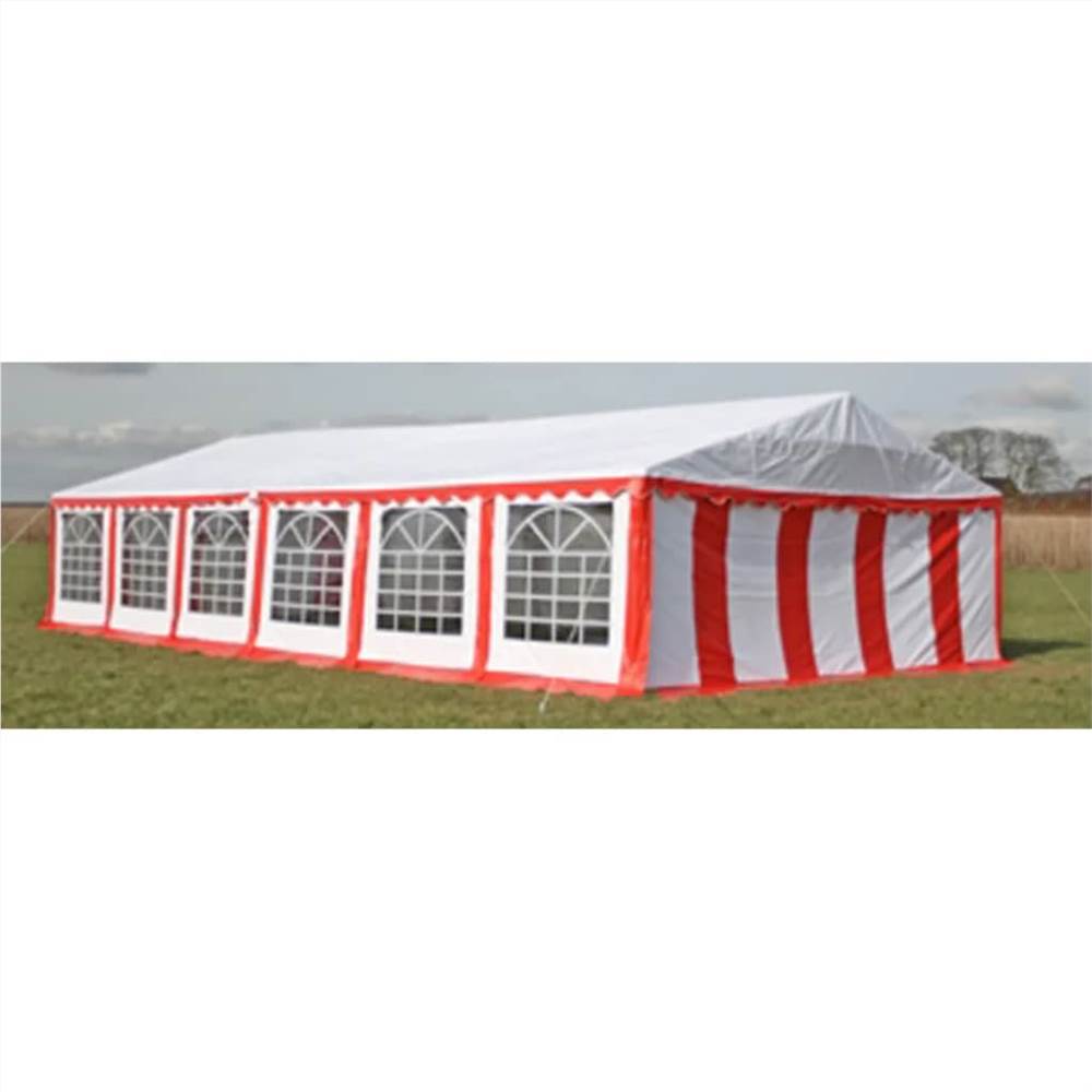 Party Tent 12 x 6 m Red