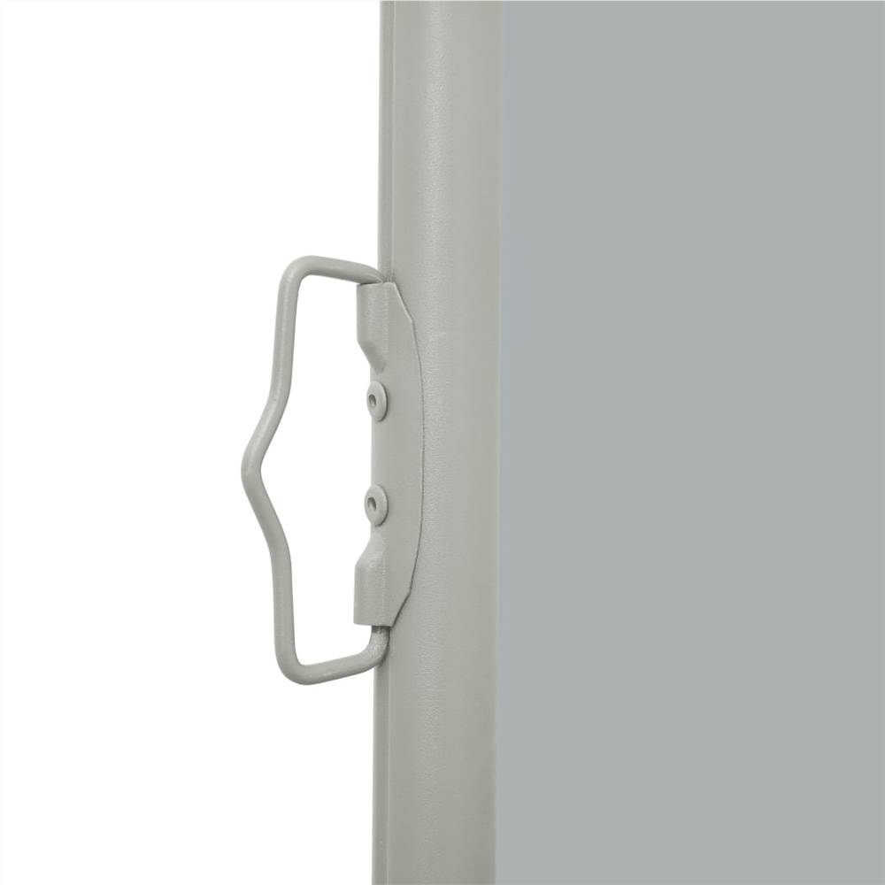 Patio Retractable Side Awning 100x300 cm Grey