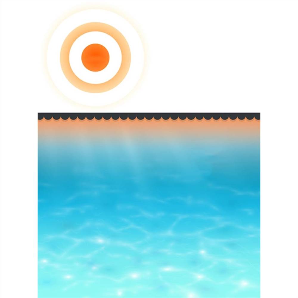 Pool Cover Blue 400x200 cm PE