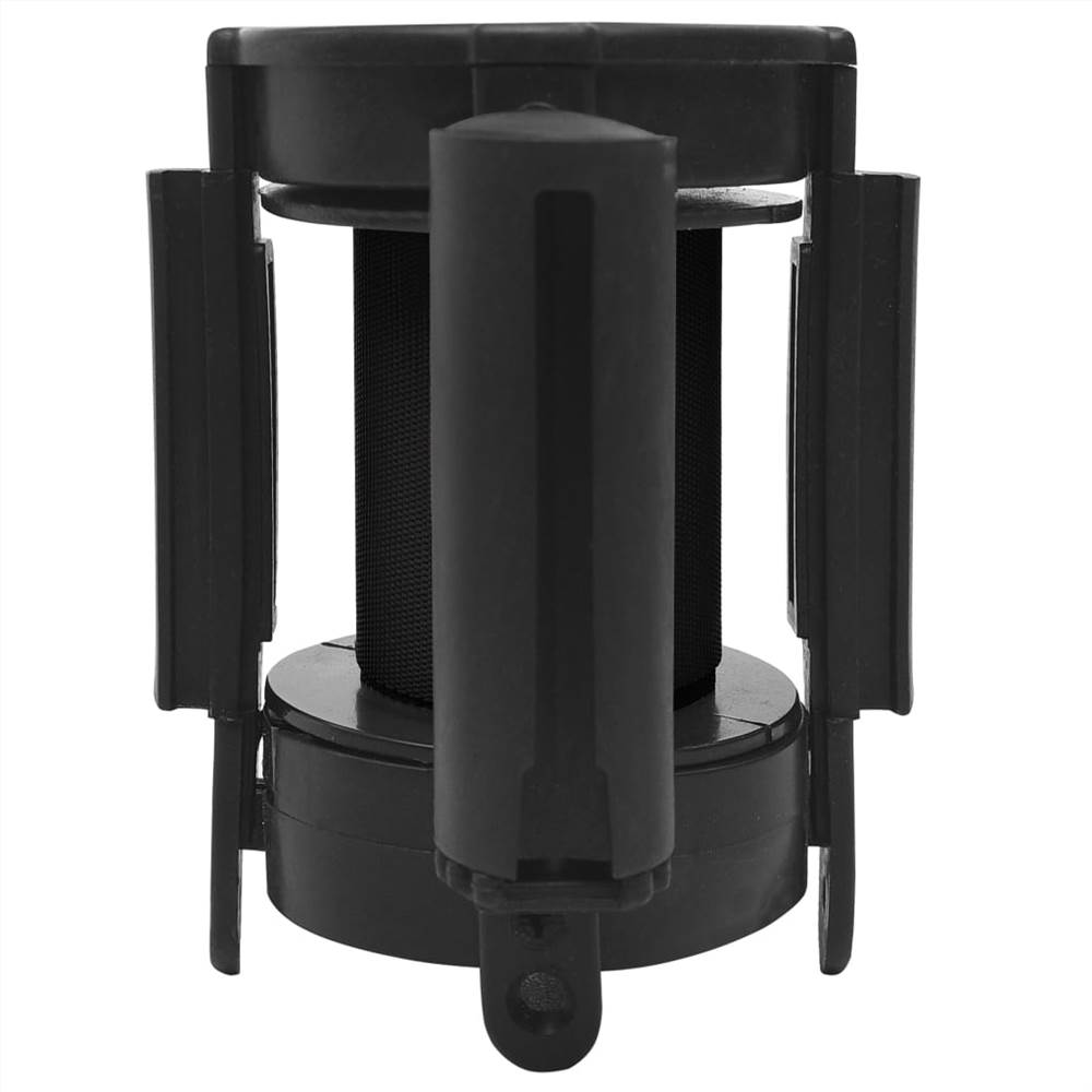 Retractable Belt Barrier 200 cm Black