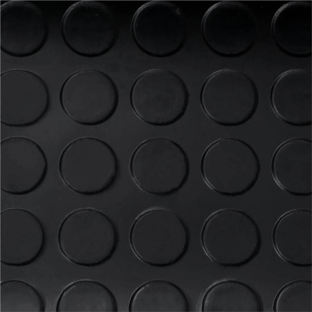 Rubber Floor Mat Anti-Slip with Dots 2 x 1 m