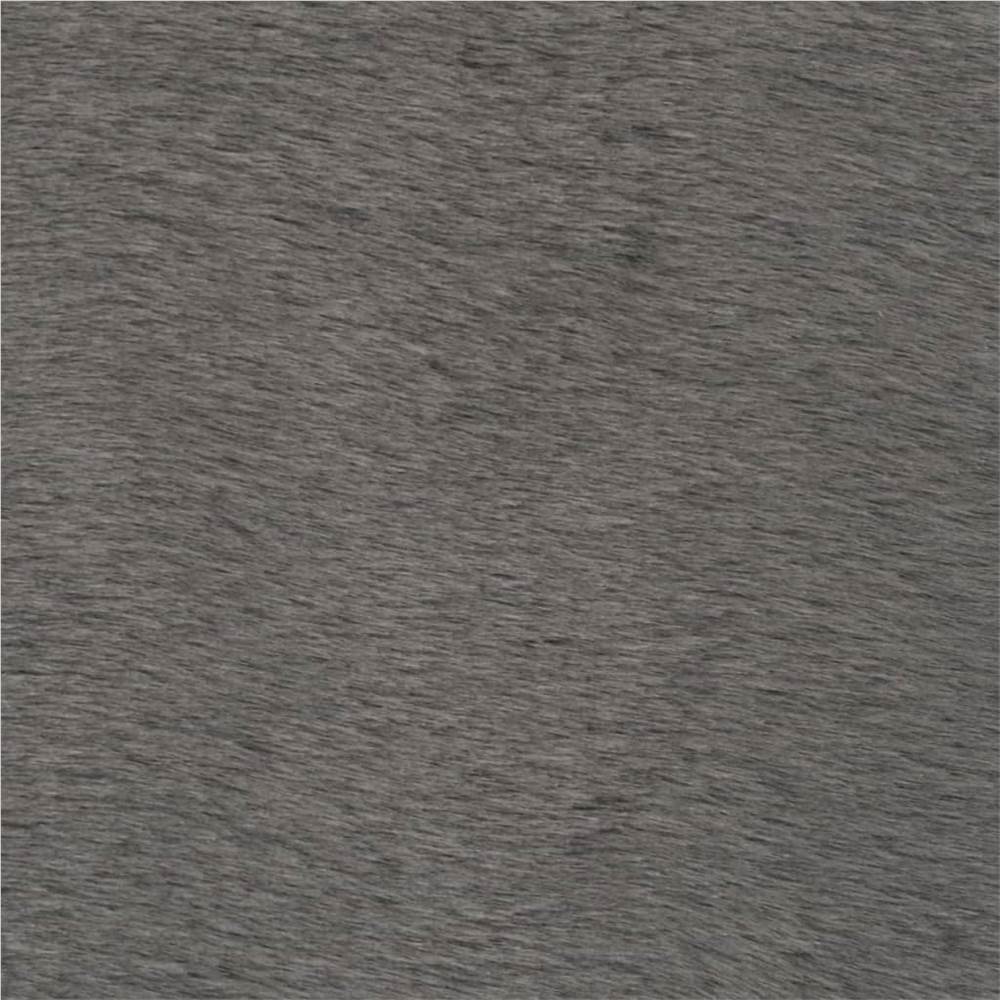 Rug 120x160 cm Faux Rabbit Fur Dark Grey