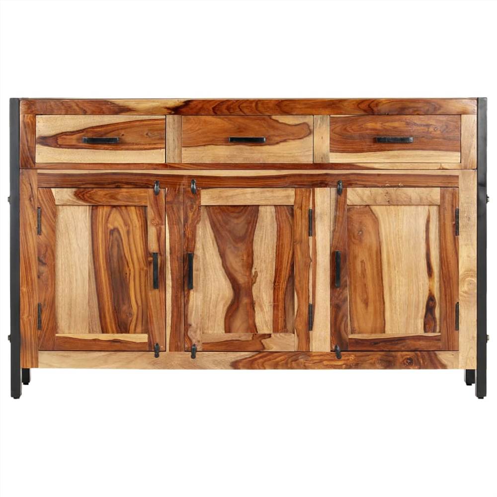 Sideboard 120x35x75 cm Solid Sheesham Wood