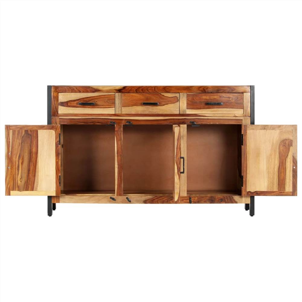 Sideboard 120x35x75 cm Solid Sheesham Wood