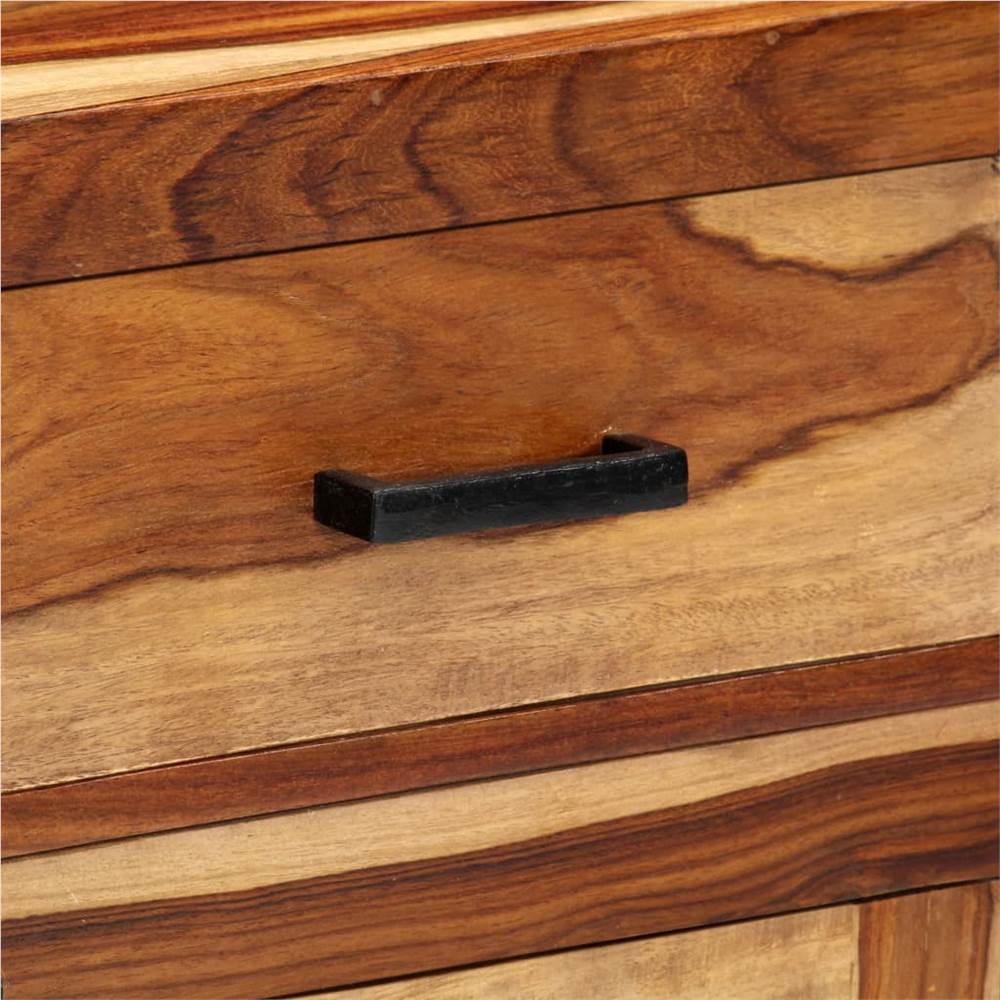 Sideboard 120x35x75 cm Solid Sheesham Wood