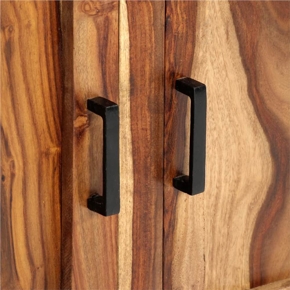 Sideboard 120x35x75 cm Solid Sheesham Wood