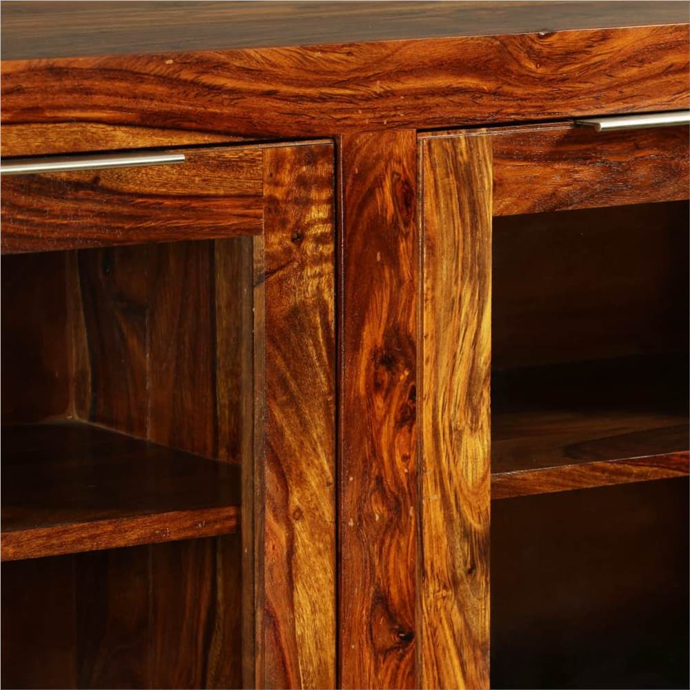 Sideboard Solid Sheesham Wood 100x35x140 cm
