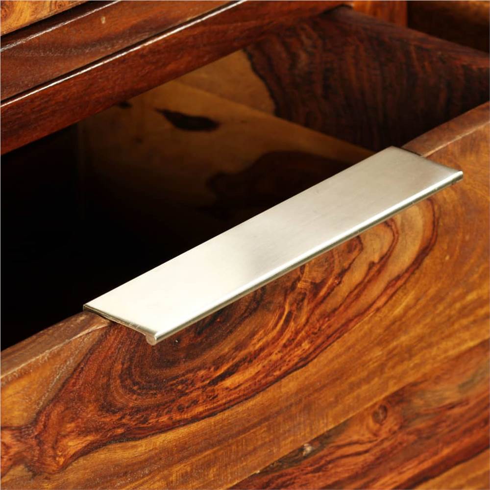 Sideboard Solid Sheesham Wood 100x35x140 cm