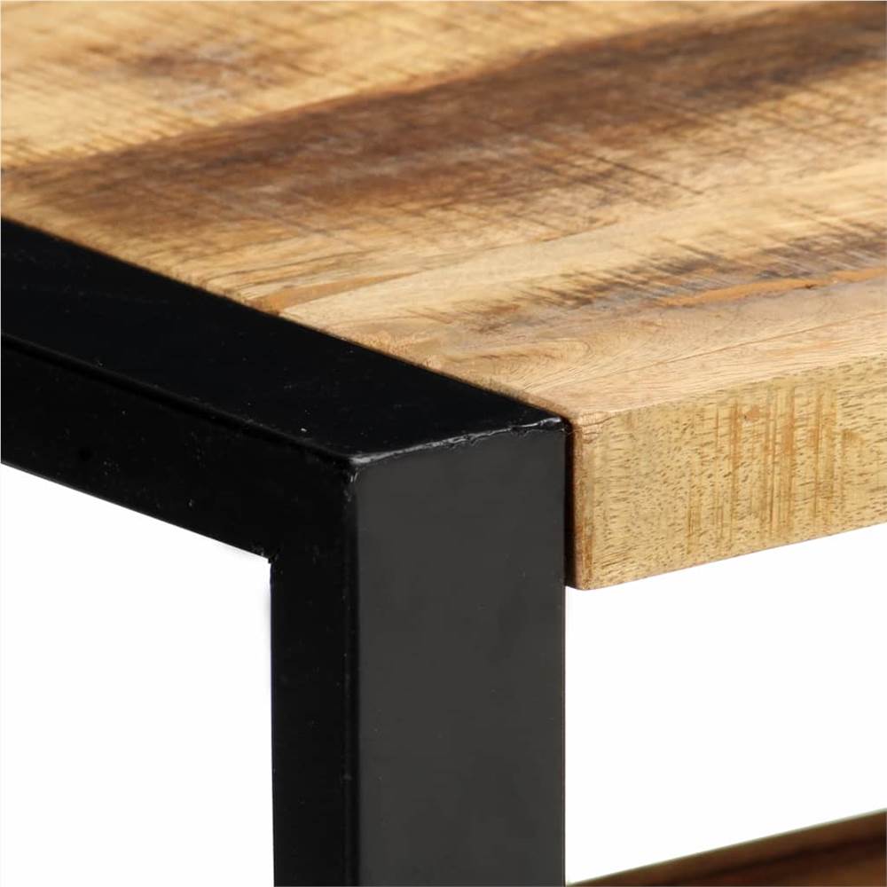 TV Cabinet 100x30x50 cm Solid Mango Wood