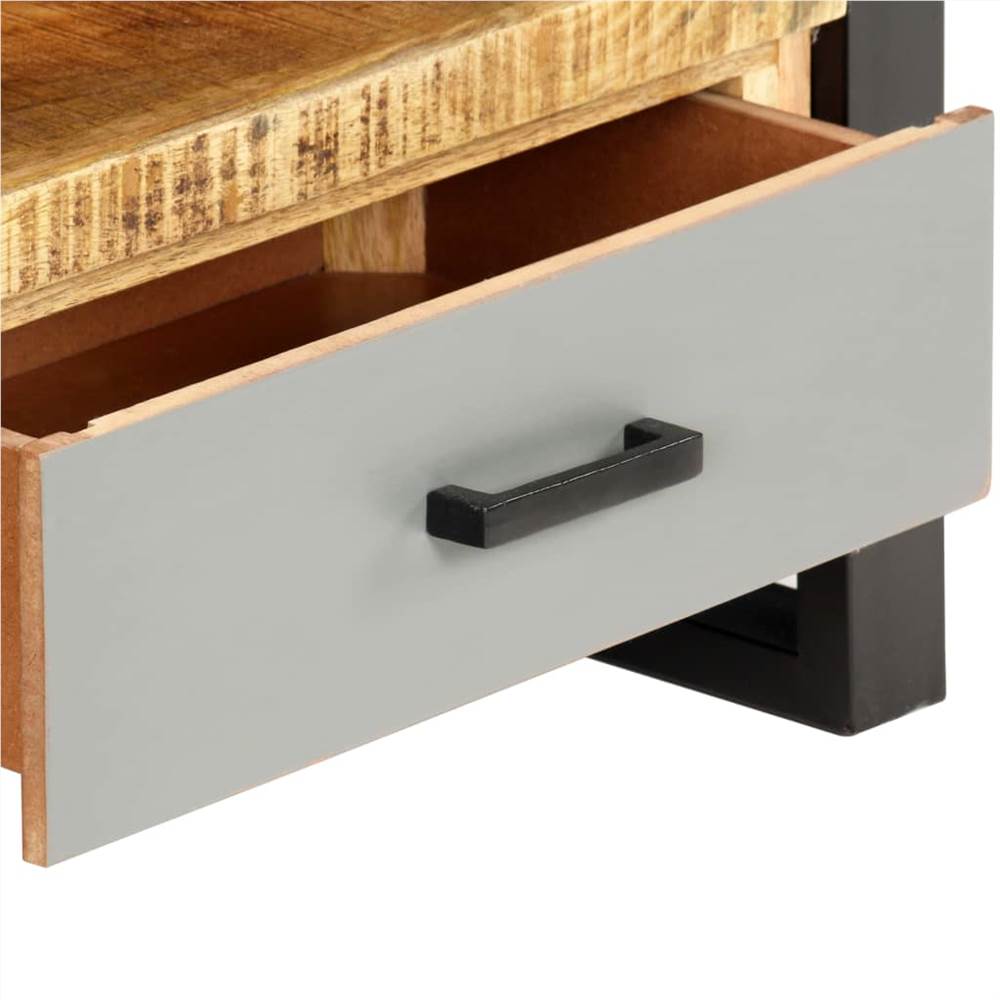 TV Cabinet 100x30x50 cm Solid Mango Wood