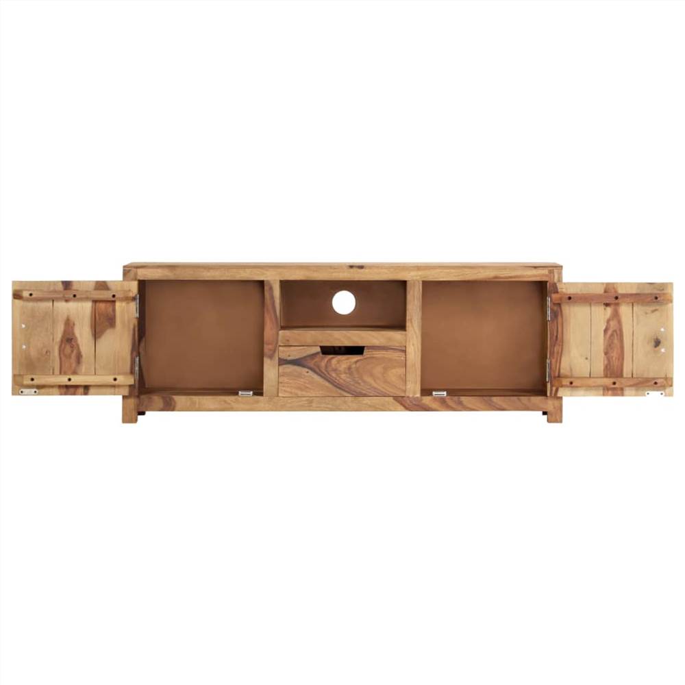 TV Cabinet 118x29x42 cm Solid Sheesham Wood