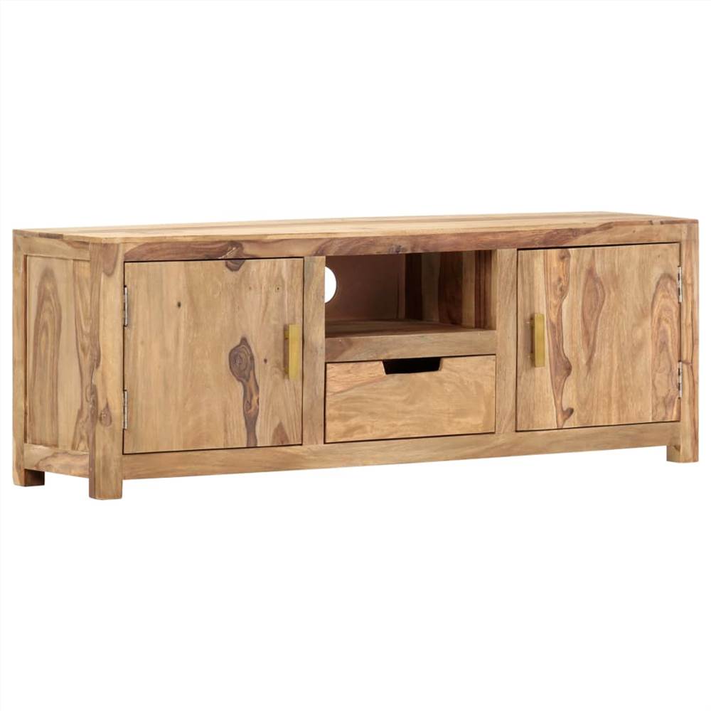 TV Cabinet 118x29x42 cm Solid Sheesham Wood