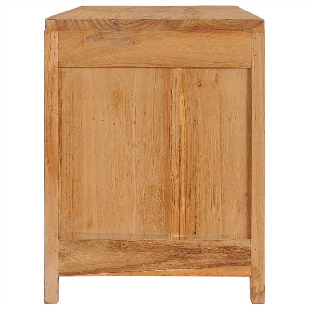 TV Cabinet 120x30x40 cm Solid Teak Wood