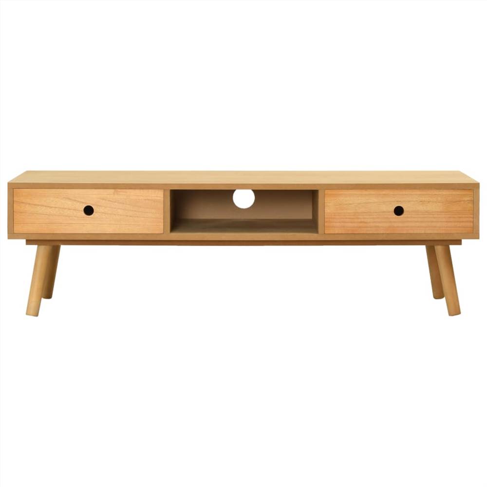 TV Cabinet 120x35x35 cm Solid Pinewood