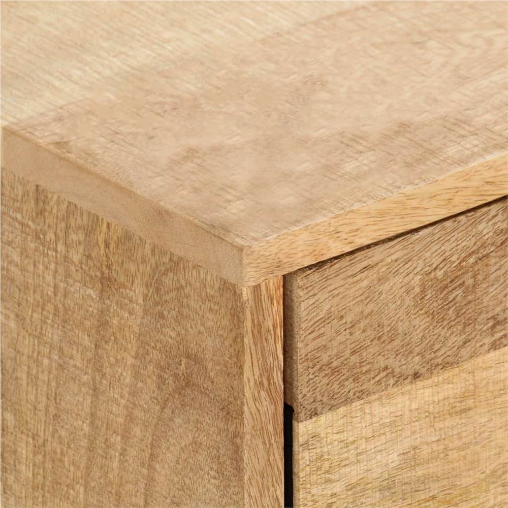 TV Cabinet 130x30x45 cm Solid Mango Wood