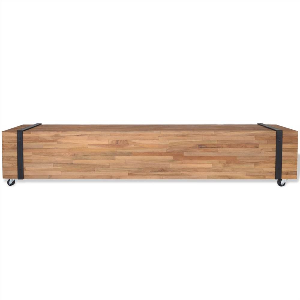 TV Stand Teak 150x30x30 cm