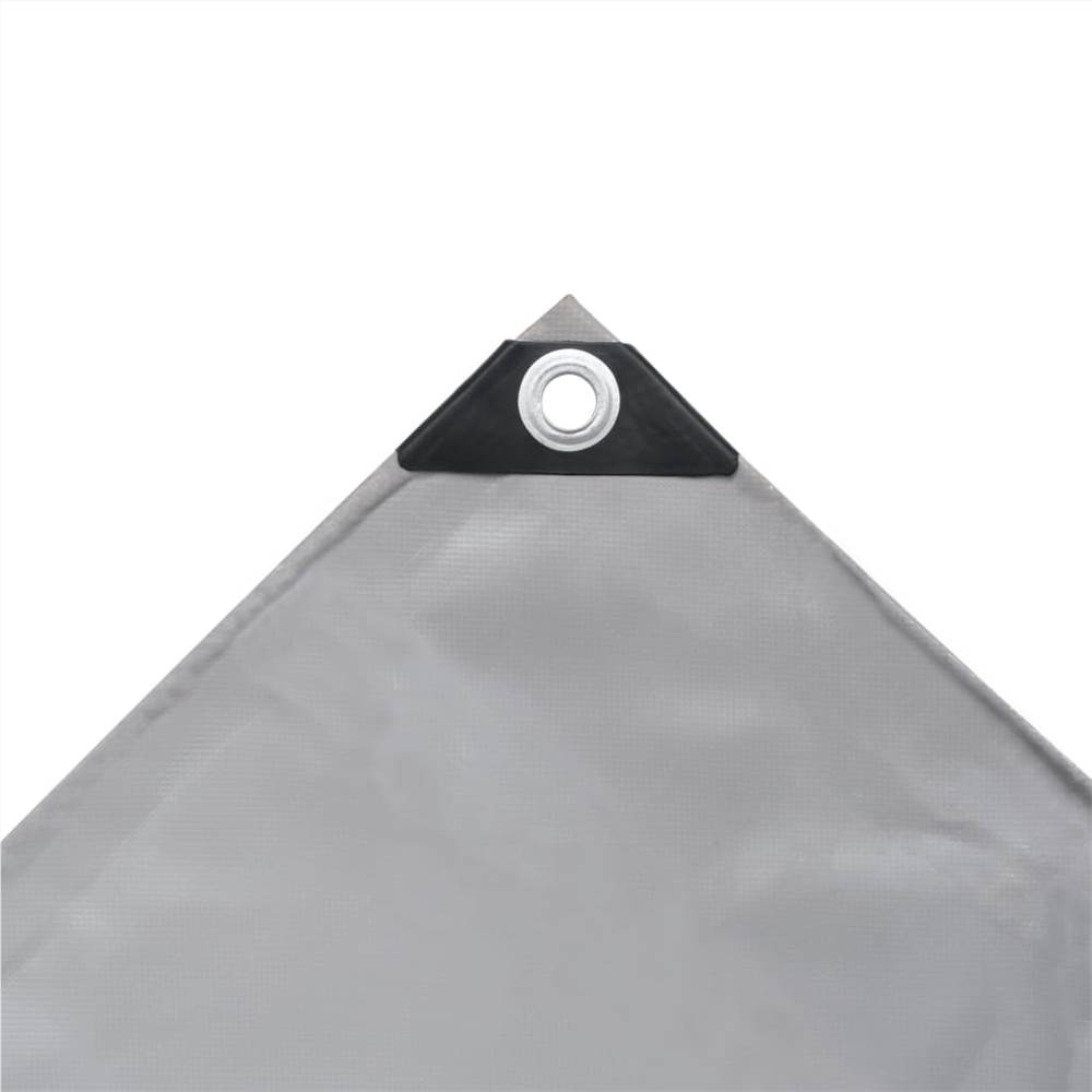 Tarpaulin 650 g/m² 3.5x5 m Grey