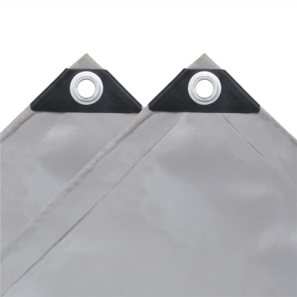 Tarpaulin 650 g/m² 3.5x5 m Grey