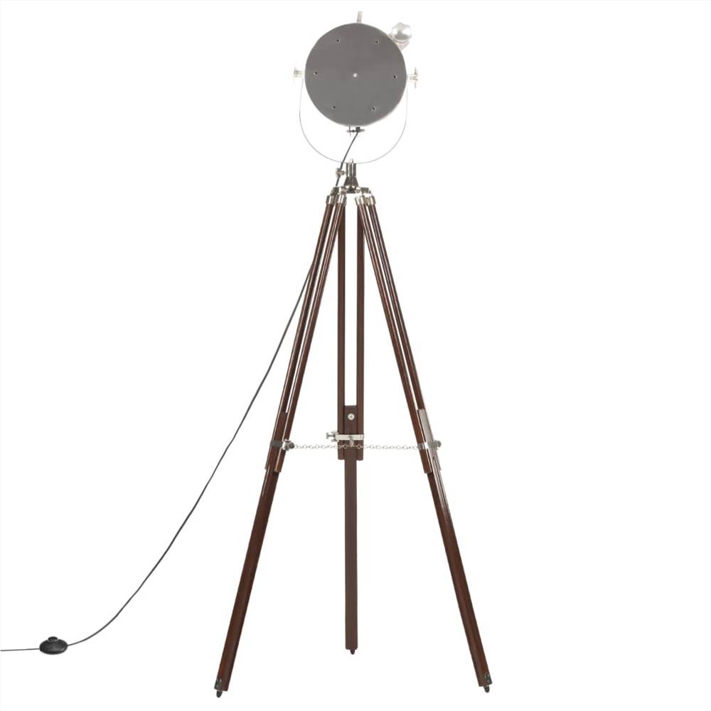 Tripod Floor Lamp Solid Mango Wood 180 cm