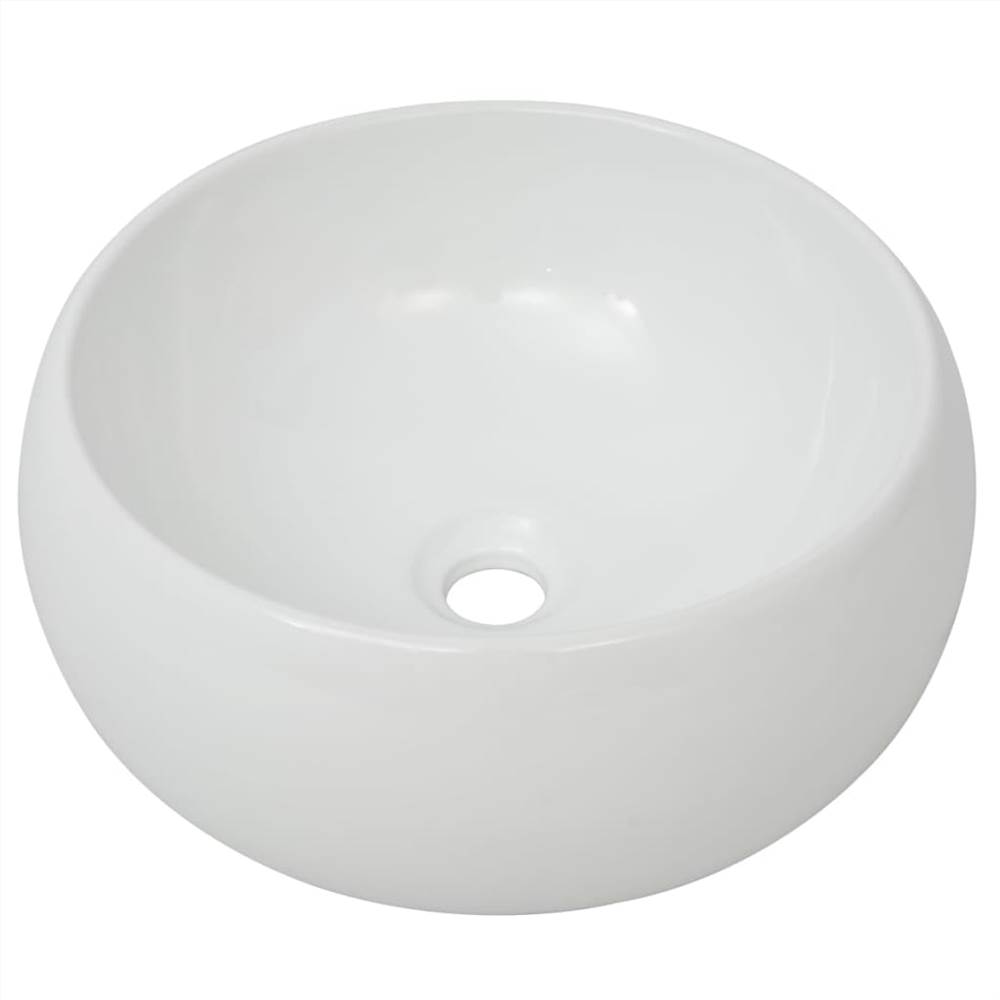 Two Piece Bathroom Furniture Set Ceramic Grey