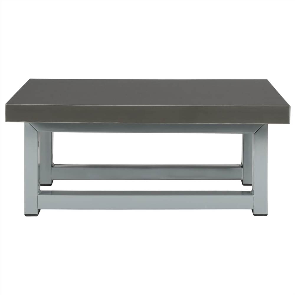 Two Piece Bathroom Furniture Set Ceramic Grey