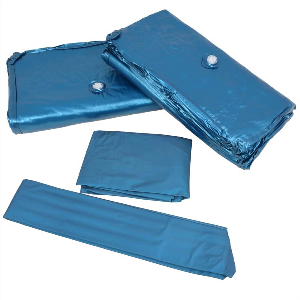 Waterbed Mattress Set with Liner and Divider 200x220 cm F3