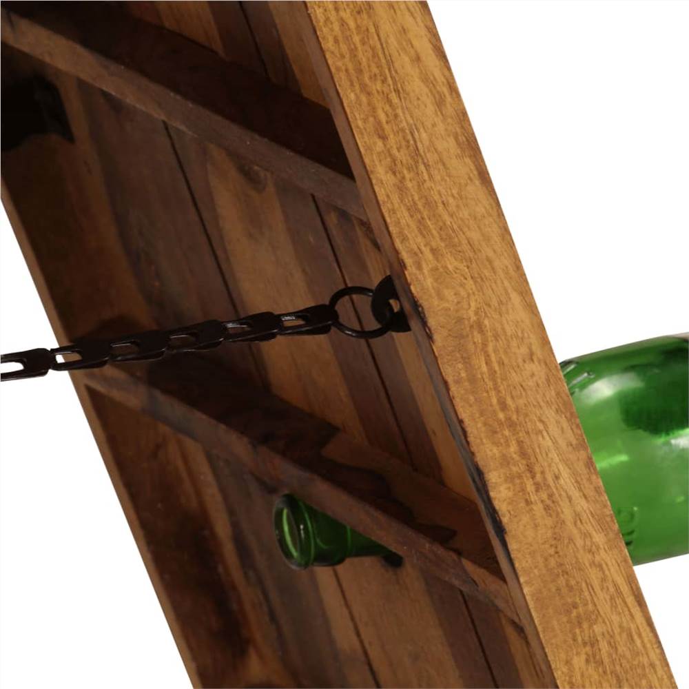 Wine Rack for 36 Bottles Solid Sheesham Wood