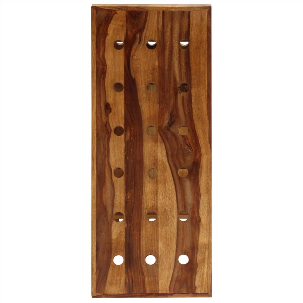 Wine Rack for 36 Bottles Solid Sheesham Wood