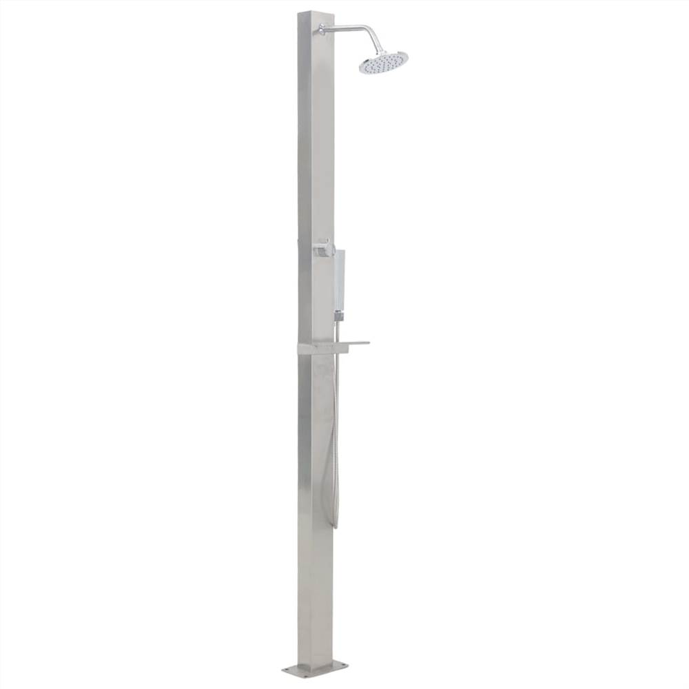 Outdoor Shower Stainless Steel Straight