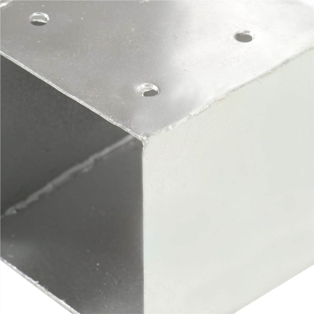 Post Connector T Shape Galvanised Metal 81x81 mm