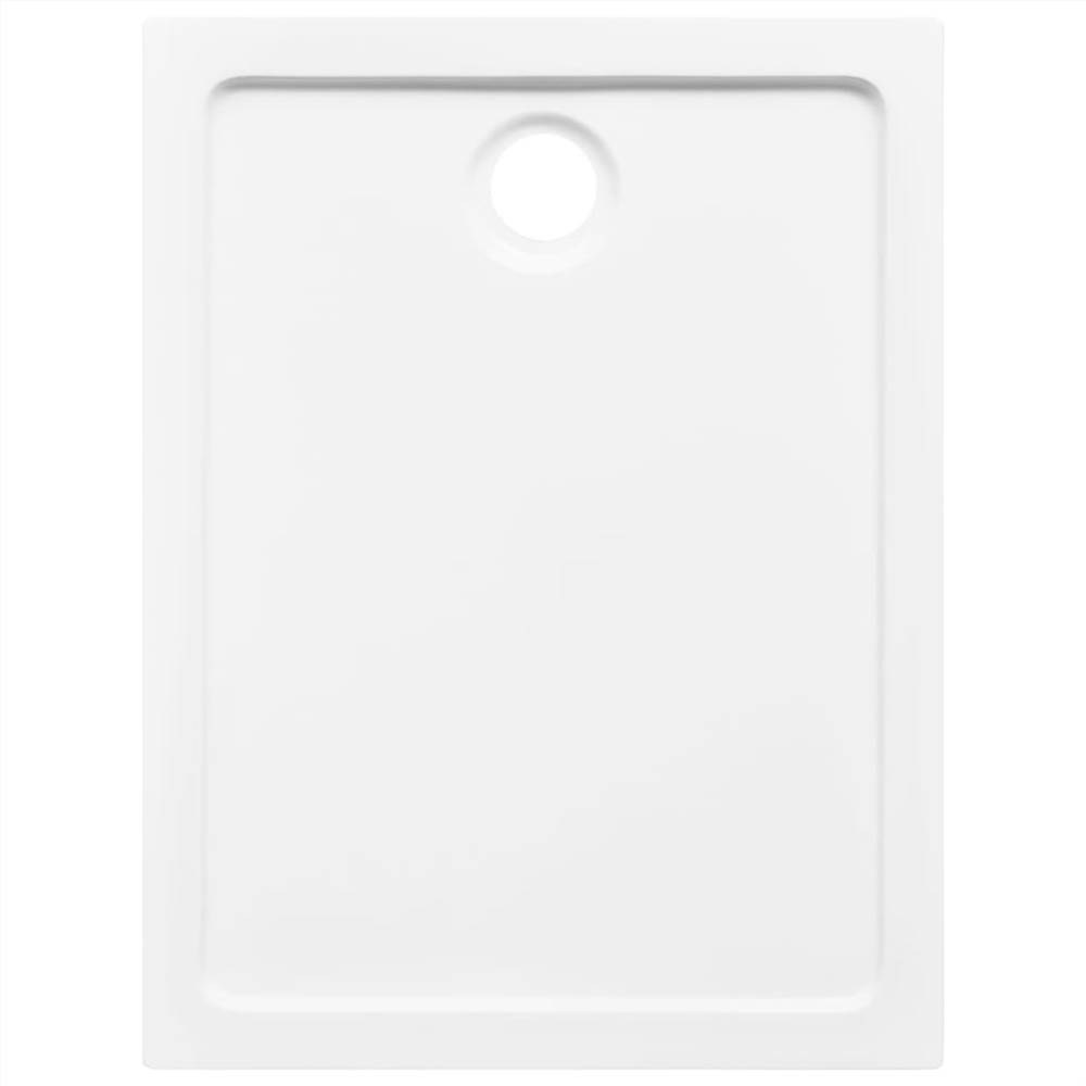 Shower Base Tray ABS White 70x90 cm