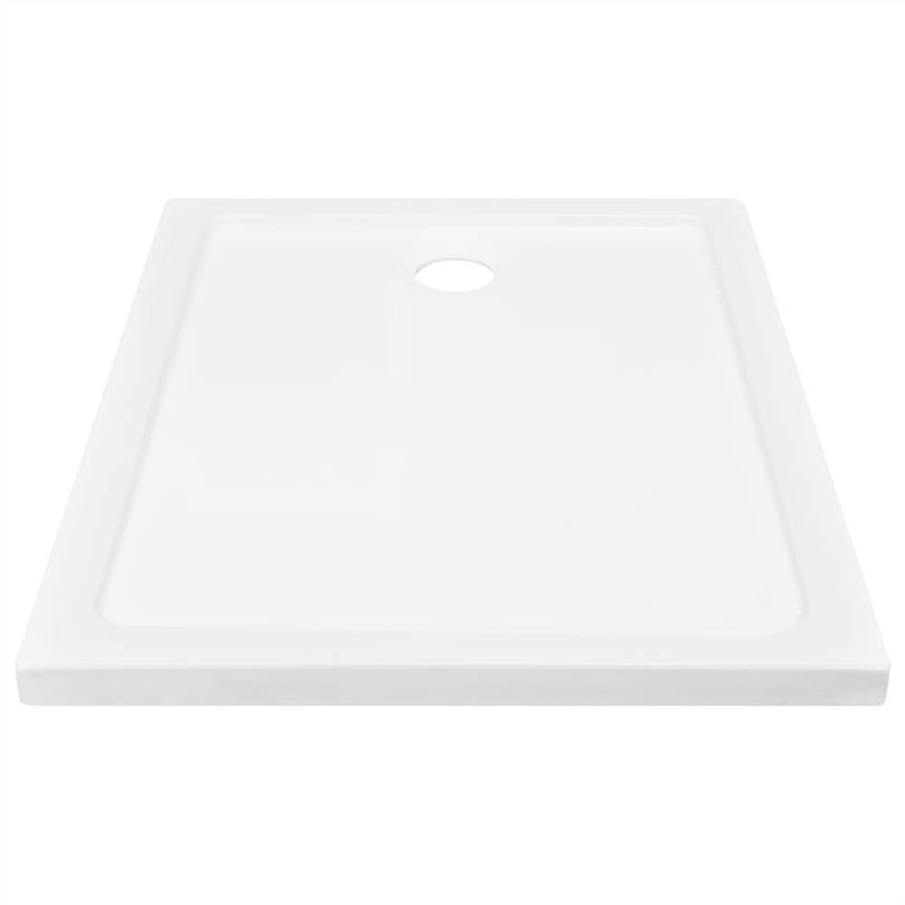 Shower Base Tray ABS White 70x90 cm