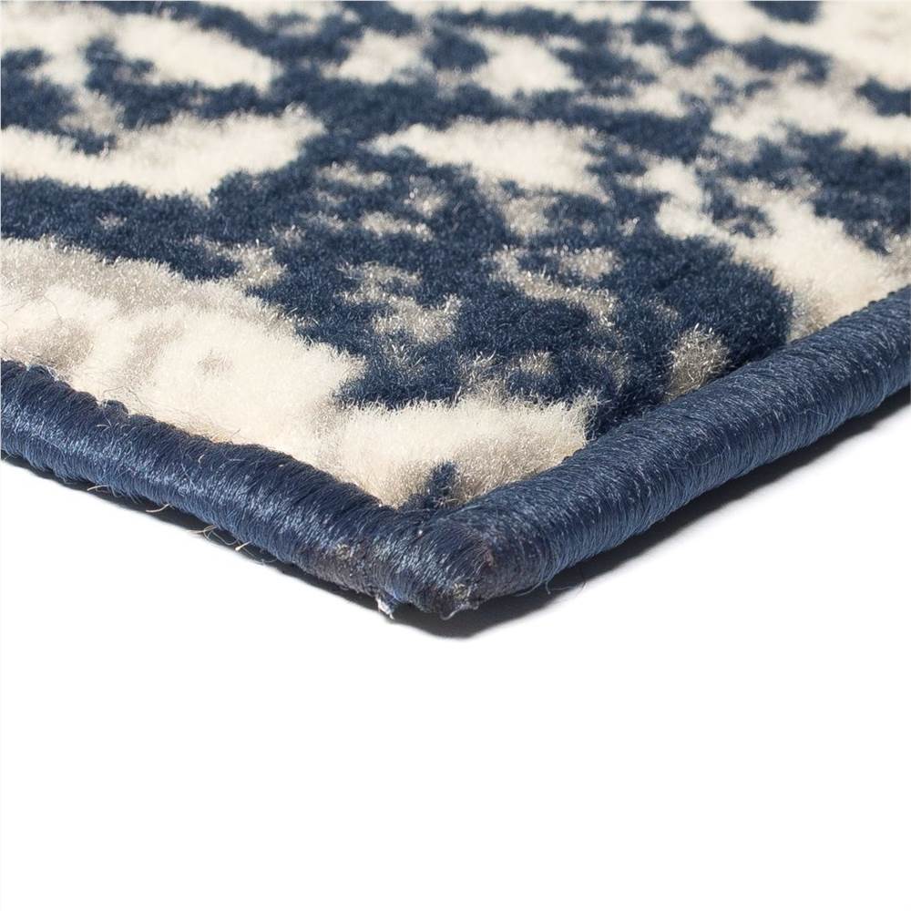 Modern Rug Paisley Design 140x200 cm Beige/Blue