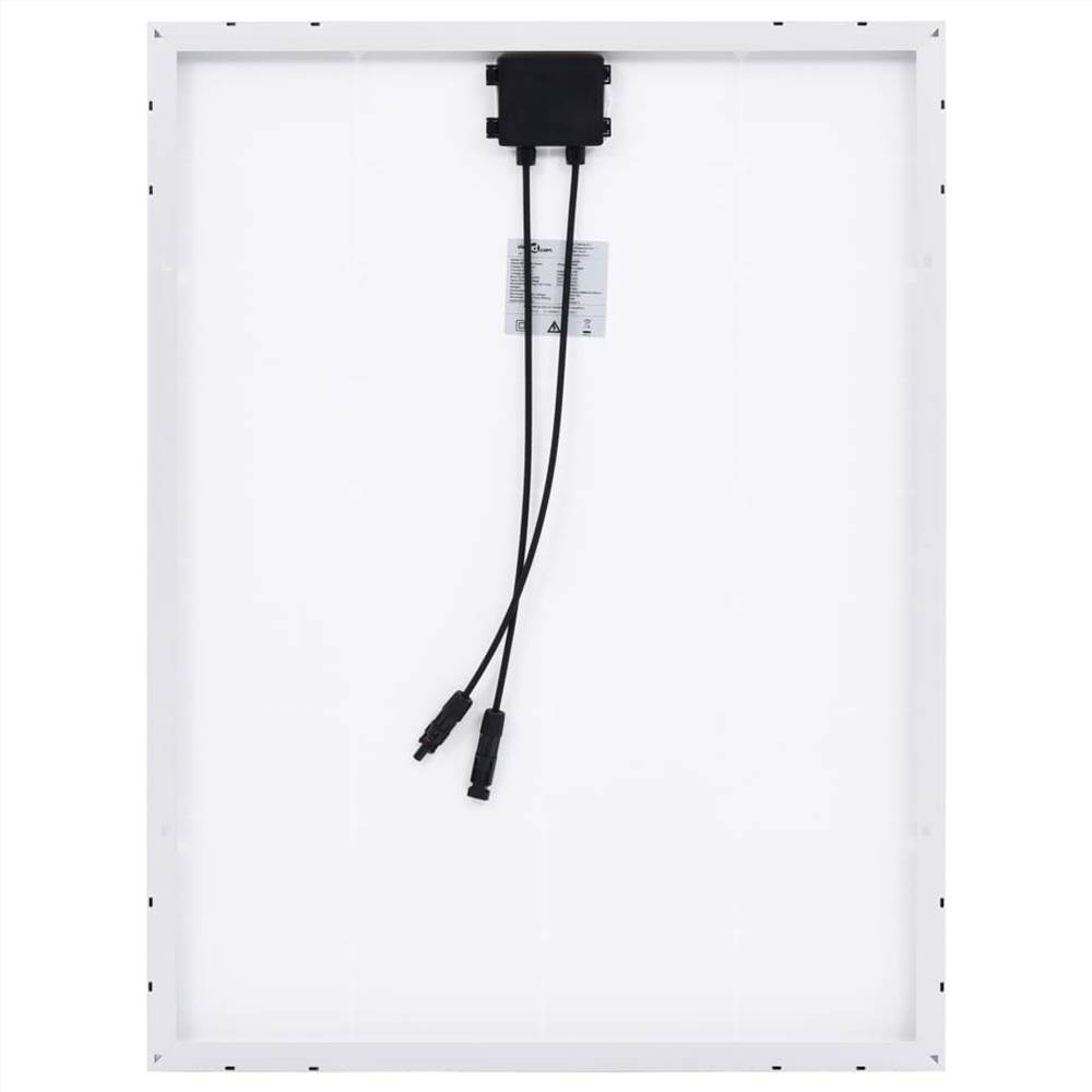 Solar Panel 100 W Monocrystalline Aluminium and Safety Glass