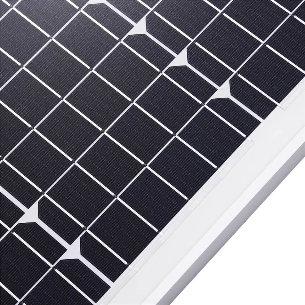 Solar Panel 100 W Monocrystalline Aluminium and Safety Glass