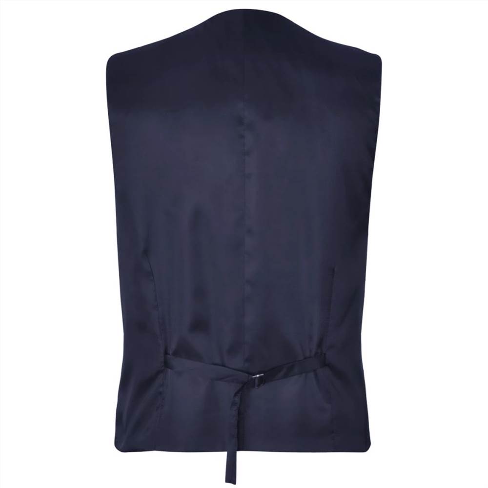 Three Piece Men’s Business Suit Size 50 Navy Blue