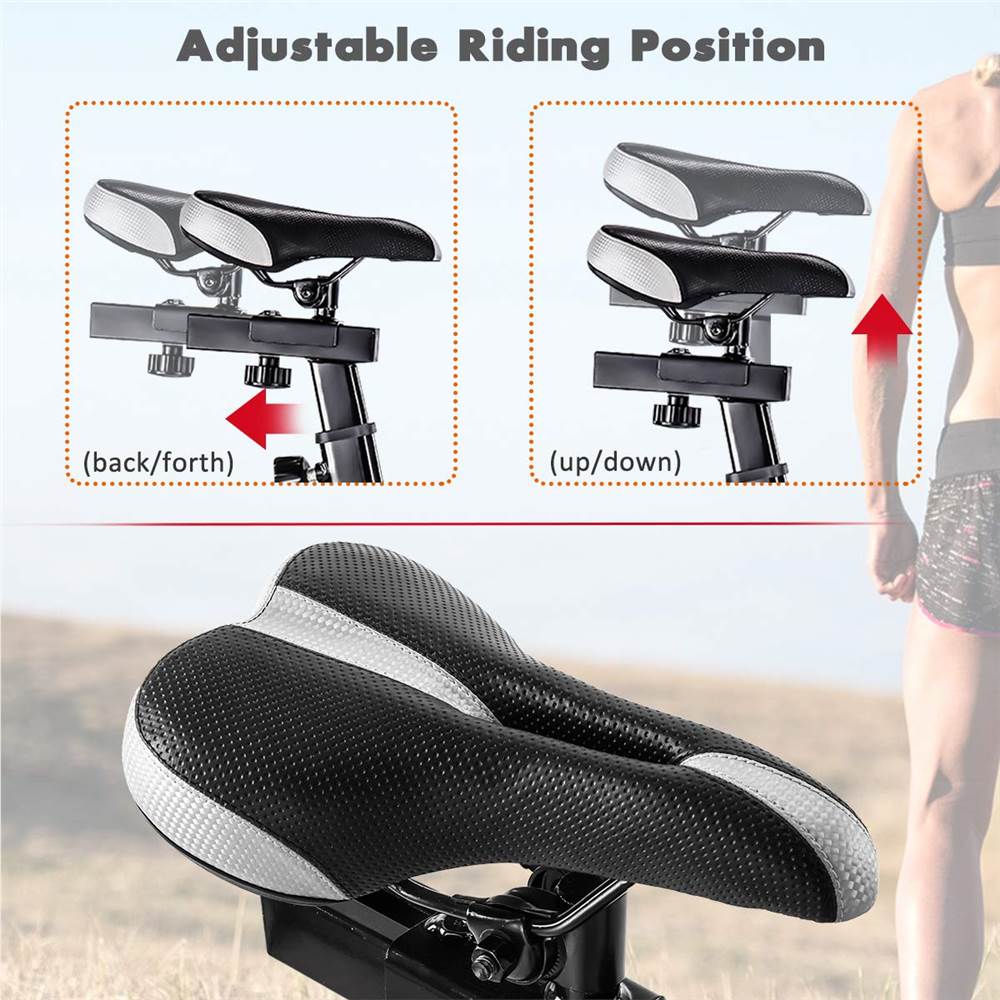 【Not allowed to sell to Walmart】Merax Stationary Professional Indoor Cycling Bike S280 Trainer Exercise Bicycle with 24 lbs. Flywheel, Multiple Colors