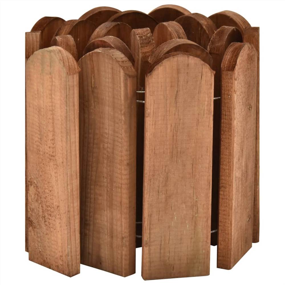 Border Roll Brown 120 cm Impregnated Pinewood