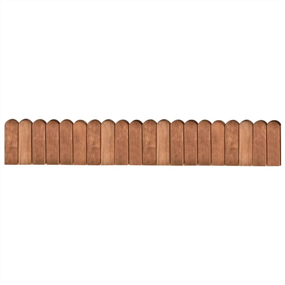 Border Rolls 3 pcs 120 cm Impregnated Pinewood