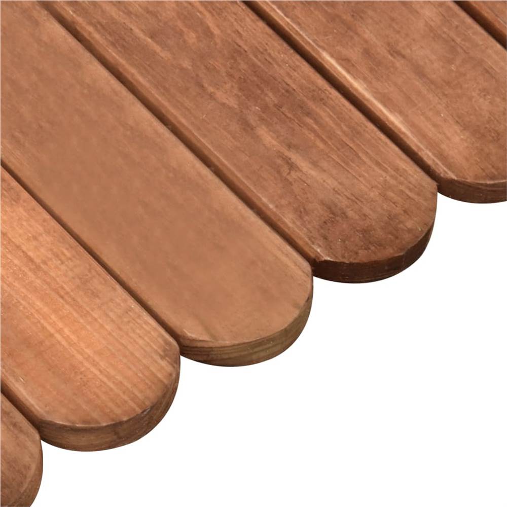Border Rolls 3 pcs 120 cm Impregnated Pinewood