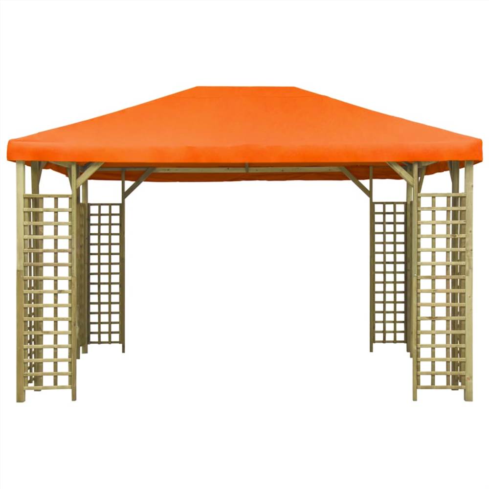 Gazebo 4x3 m Orange