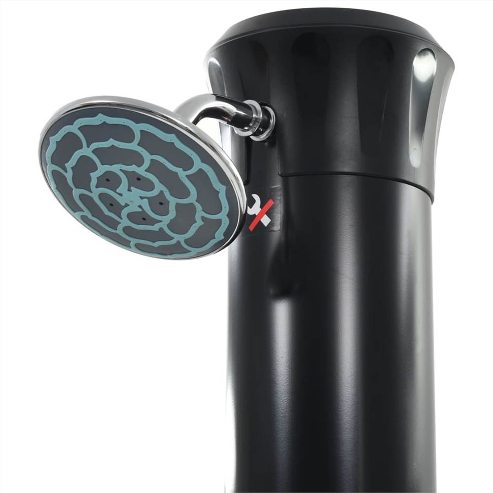 Solar Shower Black 196 cm 40 L
