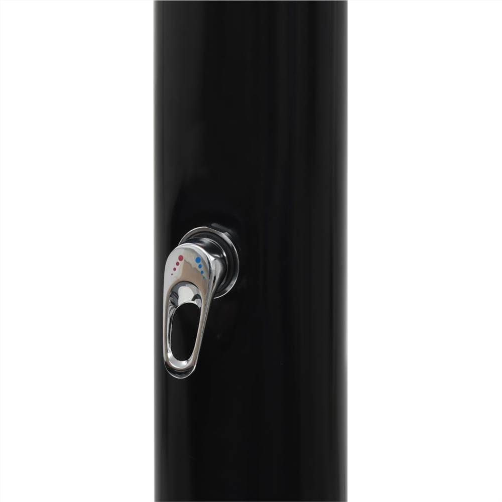 Solar Shower Black 196 cm 40 L