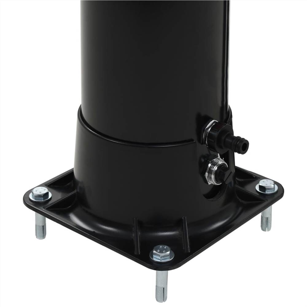 Solar Shower Black 196 cm 40 L
